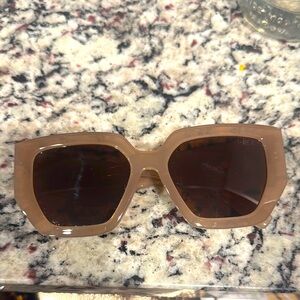 I-Sea Clear Nude Peach Sunnies